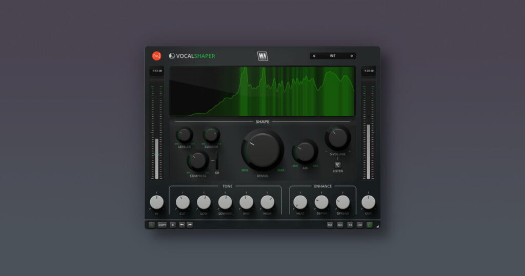 Save 65% on VocalShaper vocal processor by W.A. Production