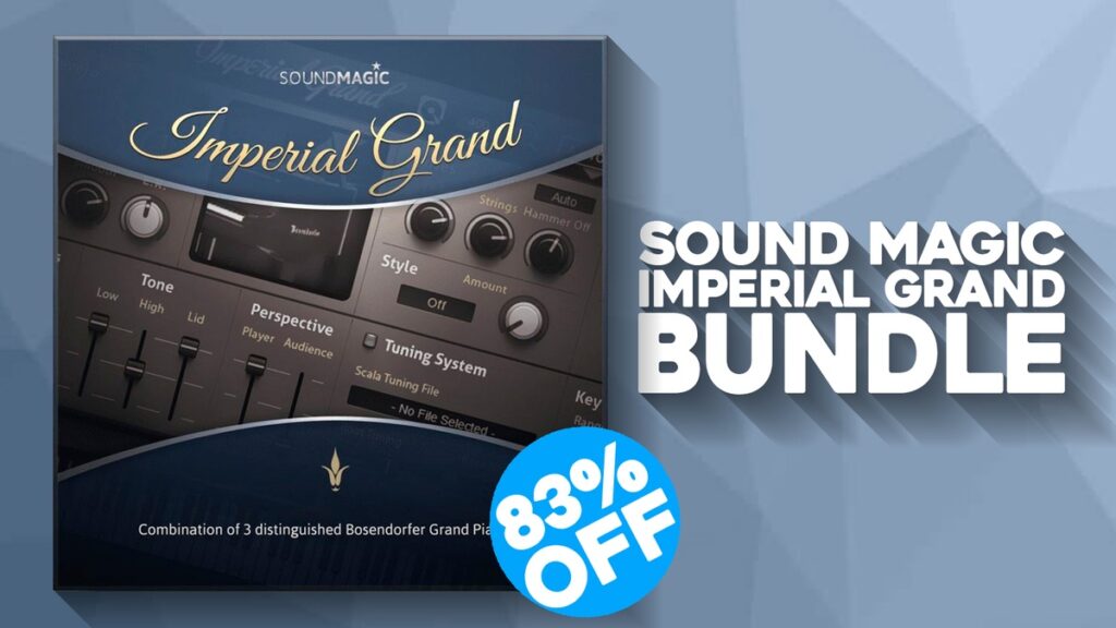 Save 83% on Imperial Grand Bundle by Sound Magic