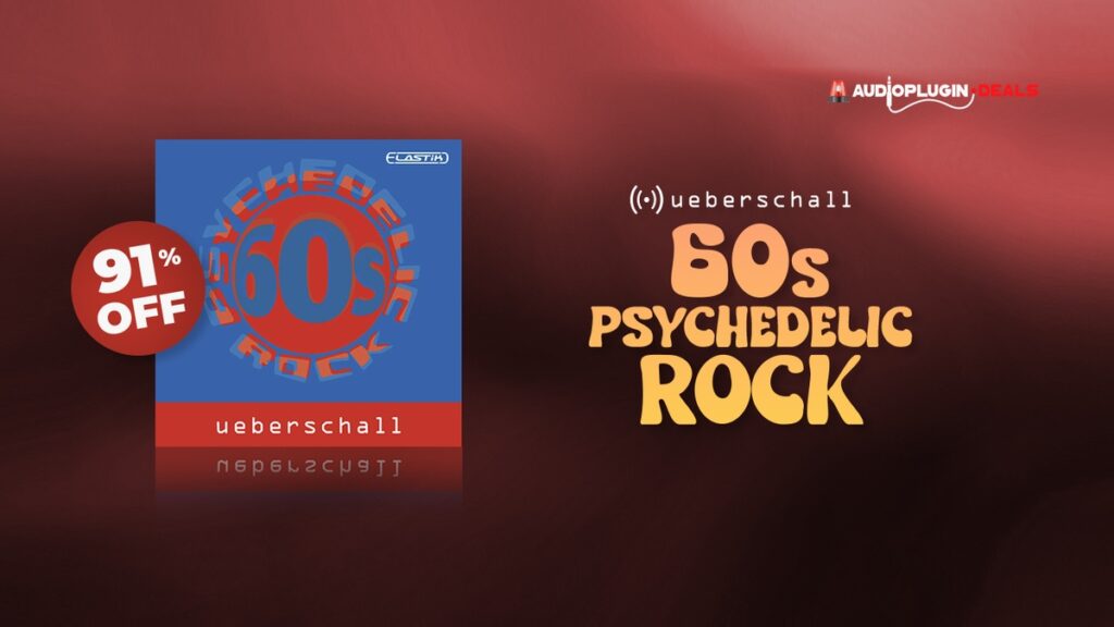 Save 91% on 60s Psychedelic Rock sample library by Ueberschall