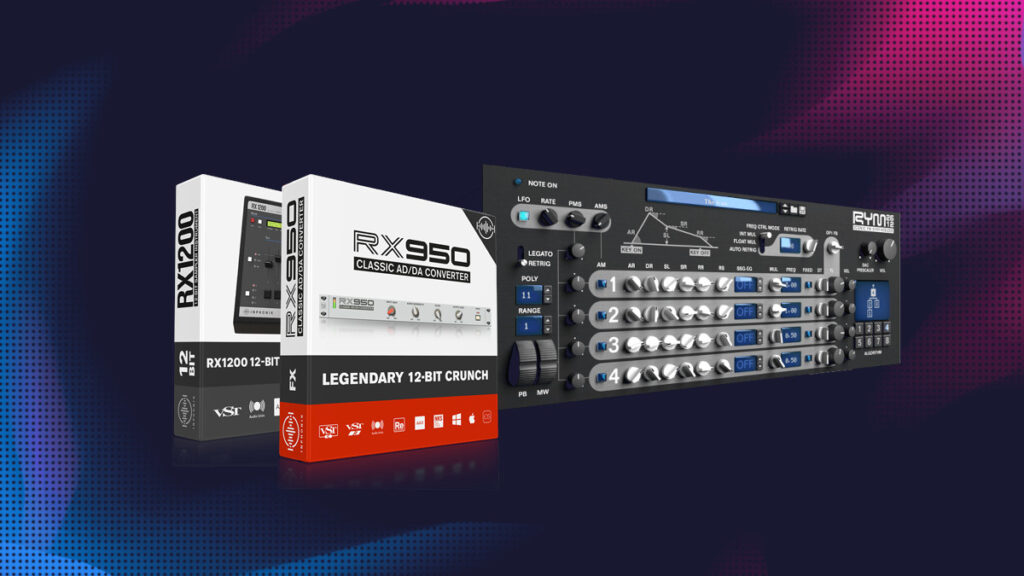 Save up to 81% on Inphonik's RYM2612 FM Synth, RX1200 & RX950