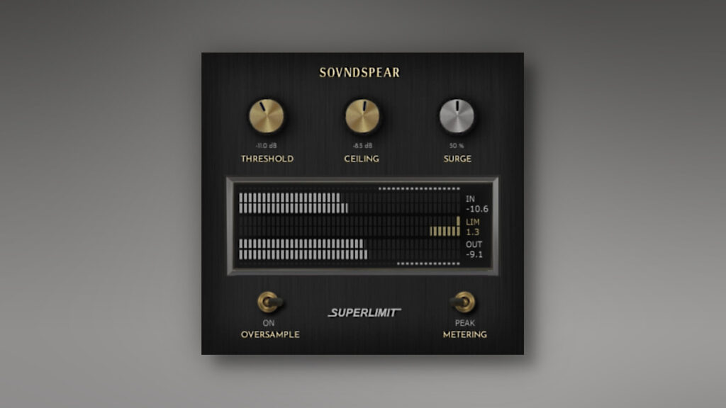 Soundspear releases Superlimit limiter effect plugin