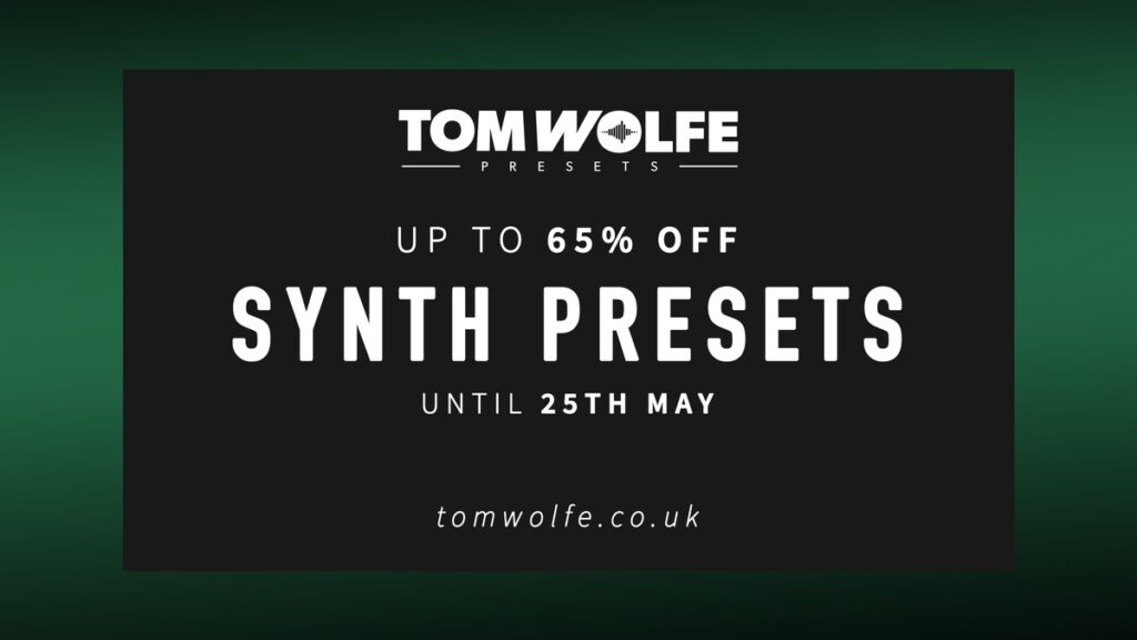 Tom Wolfe launches Spring Sale with up to 65% off presets