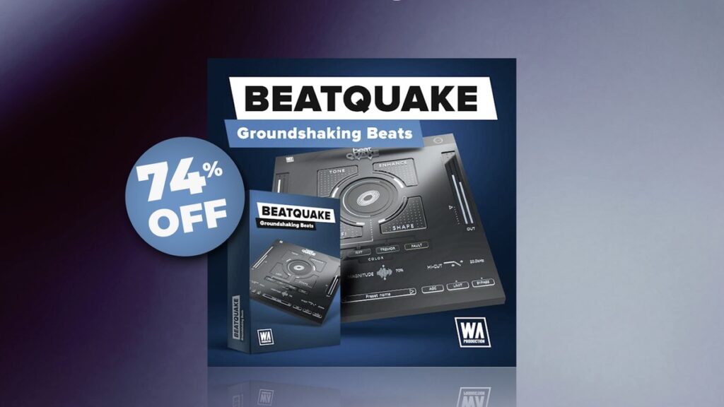 BeatQuake effect plugin by W.A. Production on sale for $12.90 USD