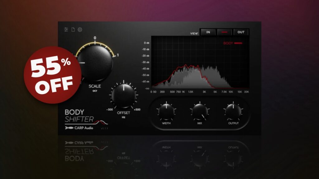 Body Shifter spectral processor by CARP Audio on sale for $50 USD