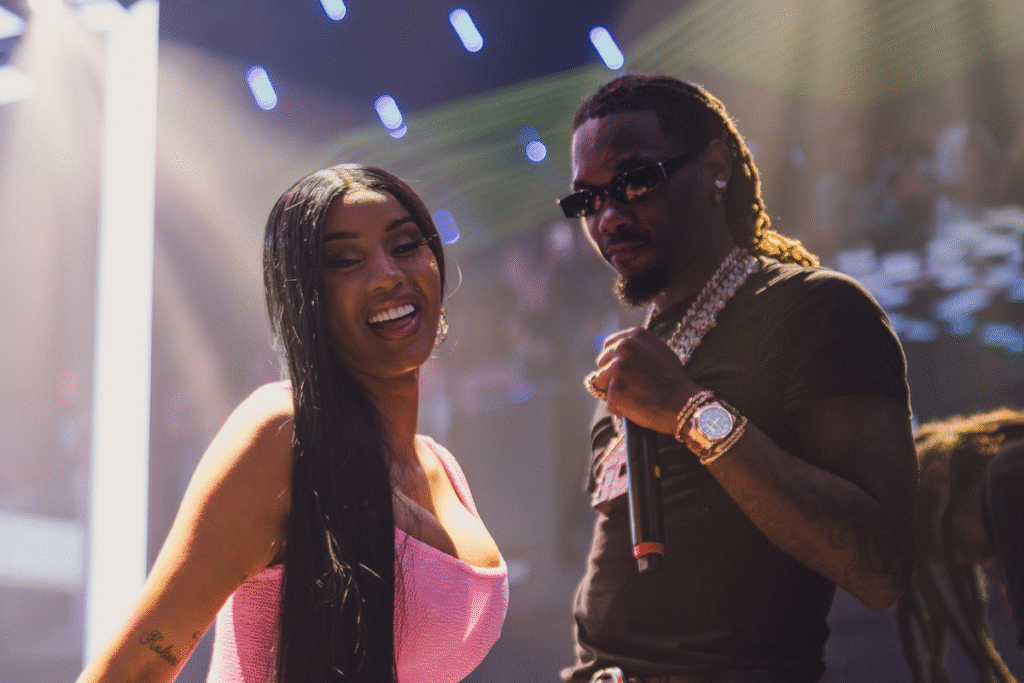 Cardi B & Offset Reveal Daughter Blossom On Instagram