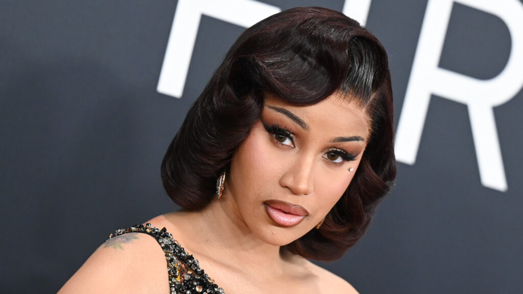 Cardi B at the 67th GRAMMY Awards.