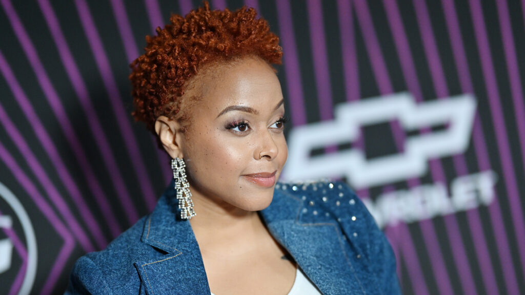 Singer Chrisette Michele attends the 9th Annual Black Music Honors at Cobb Energy Performing Arts Centre.