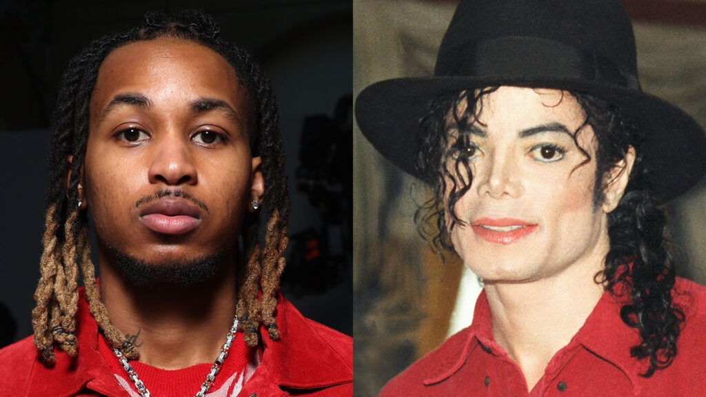 (L-R) DDG and Michael Jackson