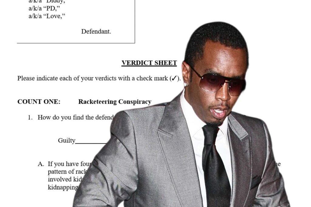 Diddy Jurors Have Many Questions To Ponder: Read Verdict Sheet