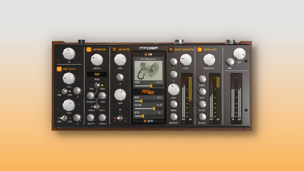 FutzBox distortion & noise generator by McDSP on sale for $79 USD