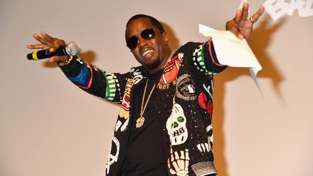 Sean "Diddy" Combs speaks onstage at the Los Angeles Premiere of Apple Music's CAN'T STOP WON'T STOP: A BAD BOY STORY at The WGA Theater on June 21, 2017 in Beverly Hills, California.