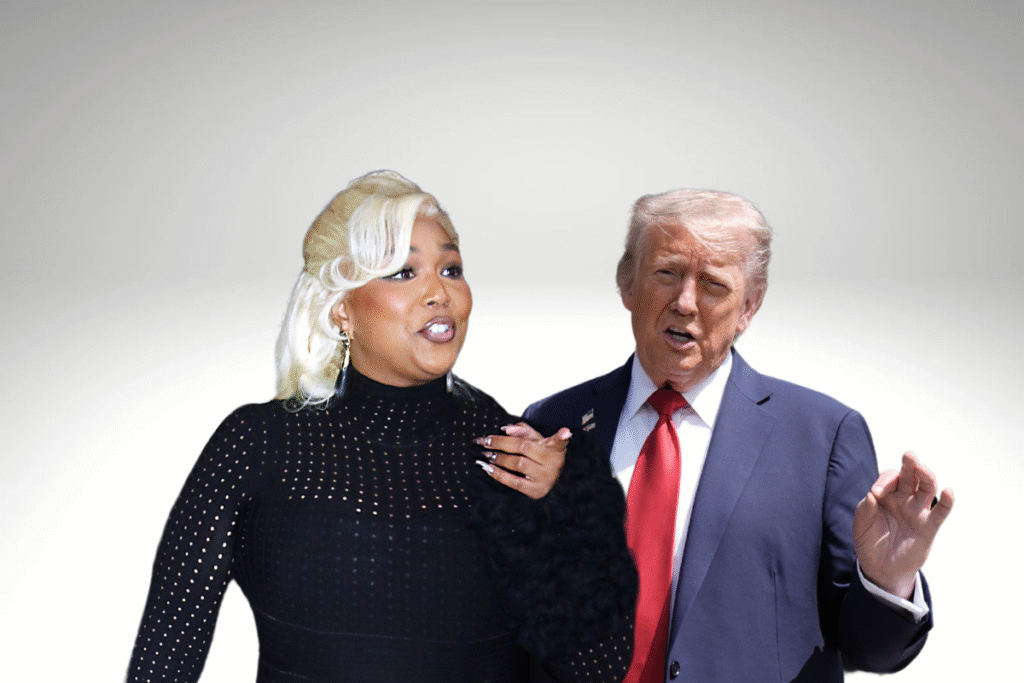 Lizzo Responds To Trump's Parade With "Cease & Desist"