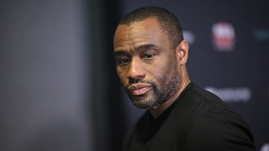 Marc Lamont Hill attends 2023 A3C Conference day 1.