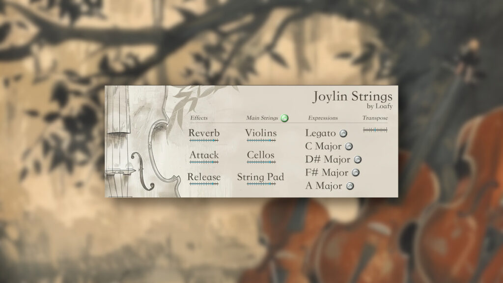 Mondo Loops launches Joylin Strings expressive cinematic string plugin