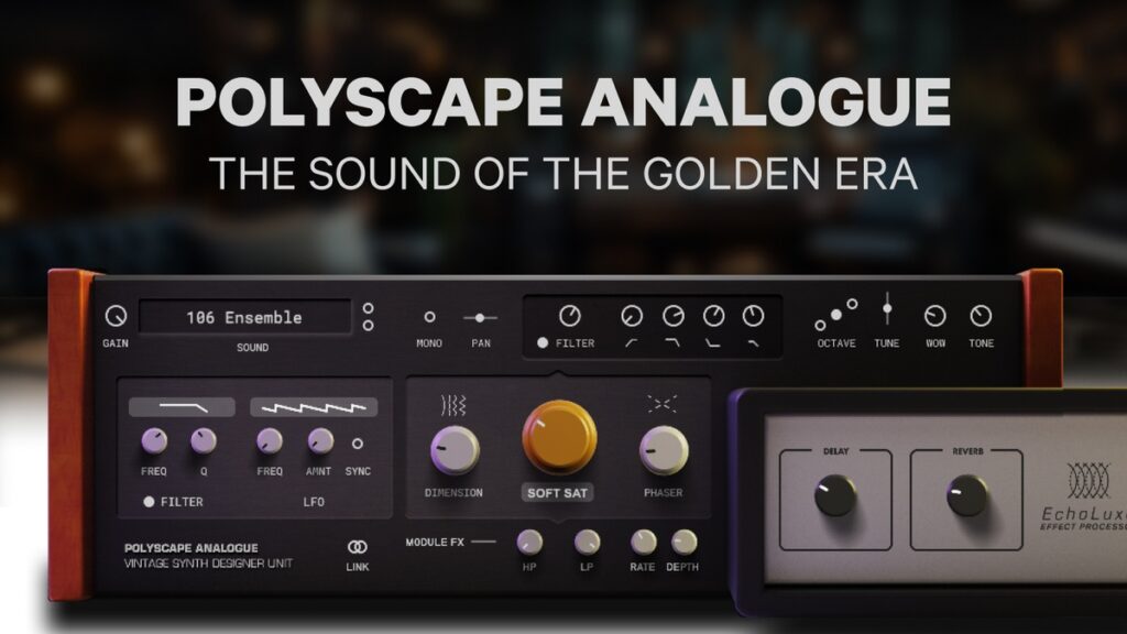 Polyscape Analogue virtual synth by Karanyi Sounds on sale for $19 USD Polyscape Analogue virtual synth by Karanyi Sounds on sale for $19 USD