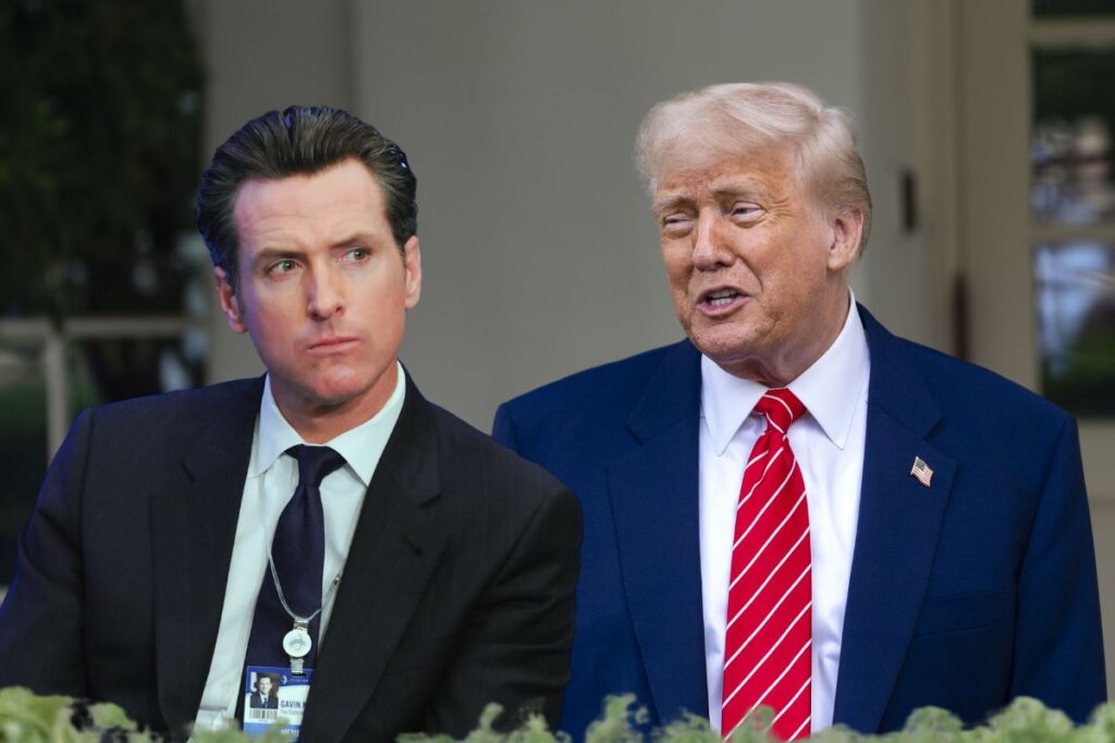 President Trump Blasts CA Governor, Gavin "Newscum"