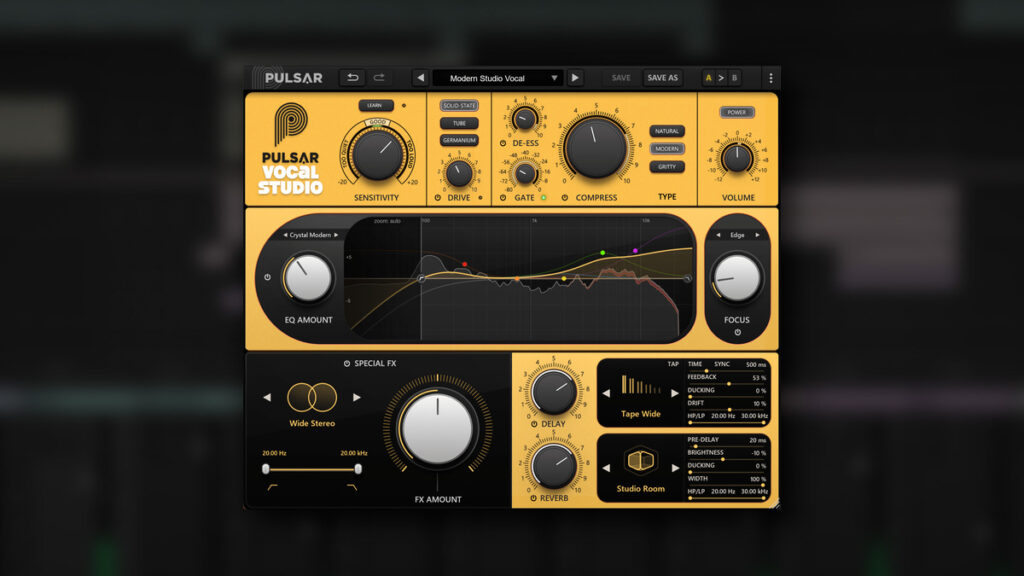Pulsar Audio launches Vocal Studio effect plugin at intro offer