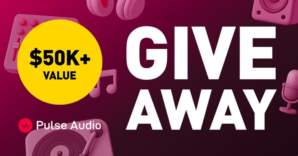 Pulse Audio Launches Massive $50K+ Giveaway Featuring 37+ Audio Developers