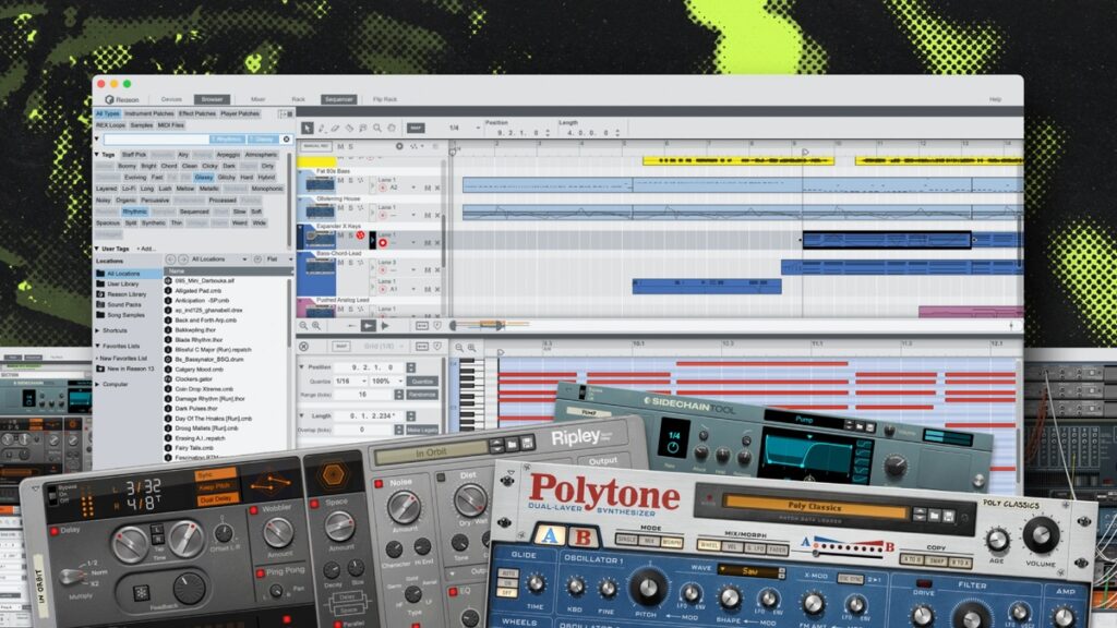 Reason 13.3 update brings Side Panel Browser