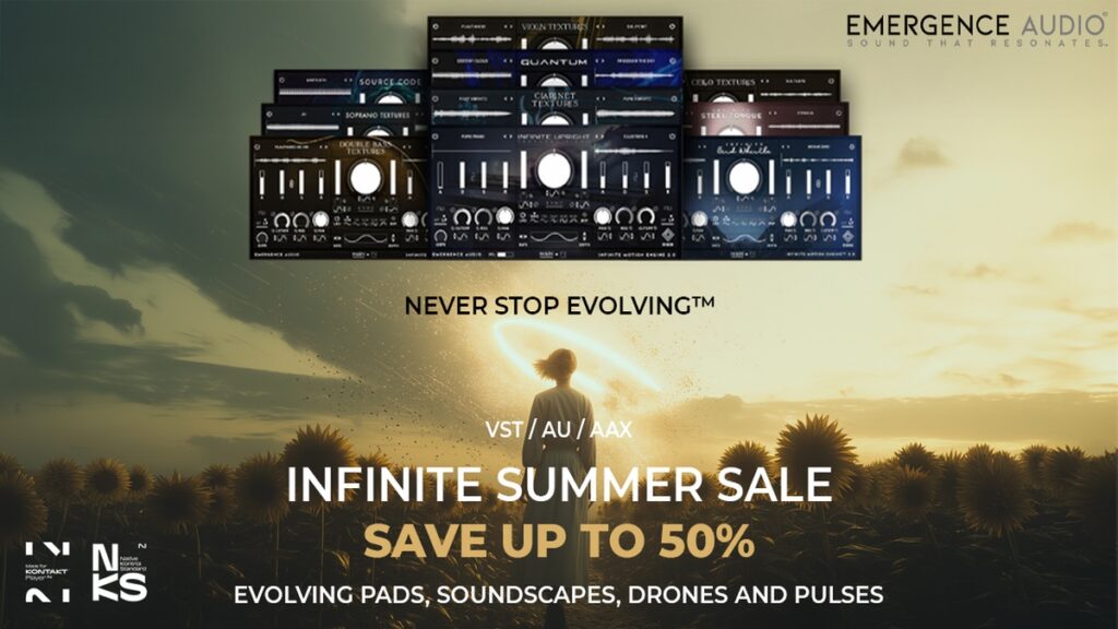 Save up to 50% on Emergence Audio's Kontakt instruments