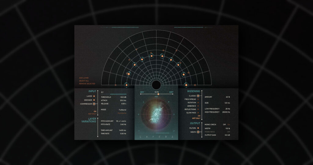 Softube Layers doubling and widening plugin on sale for $69 USD