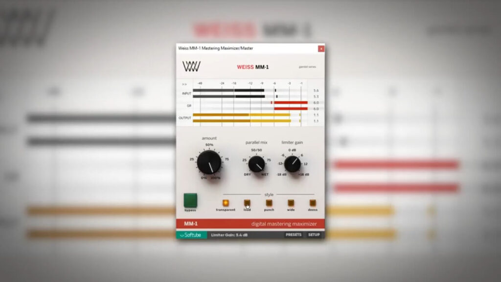 Softube Weiss MM-1 Mastering Maximizer on sale at 65% OFF Softube Weiss MM-1 Mastering Maximizer on sale at 65% OFF
