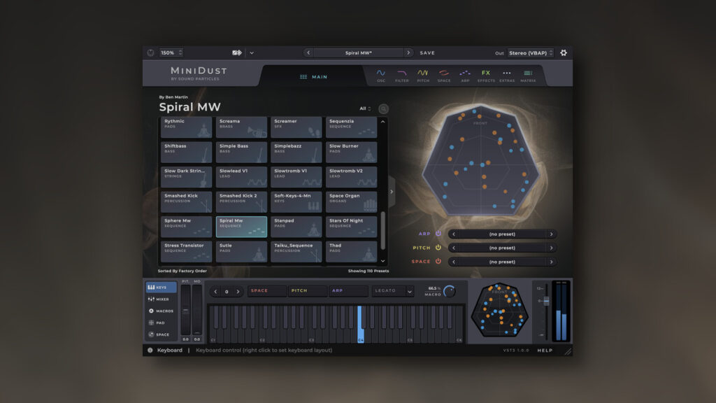 Sound Particles releases MiniDust synthesizer instrument