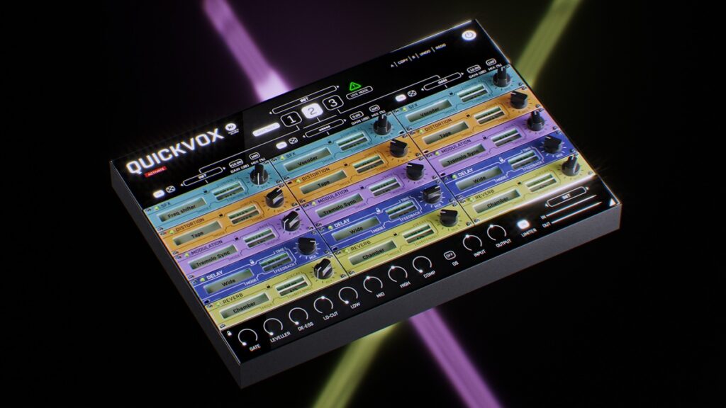 United Plugins releases QuickVox vocal multi-eﬀect plugin by Instant Audio