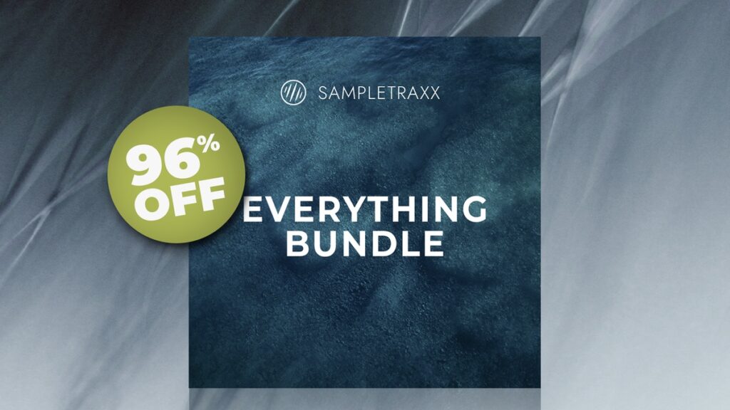 58 sound libraries for $99 USD Sampletraxx Everything Bundle