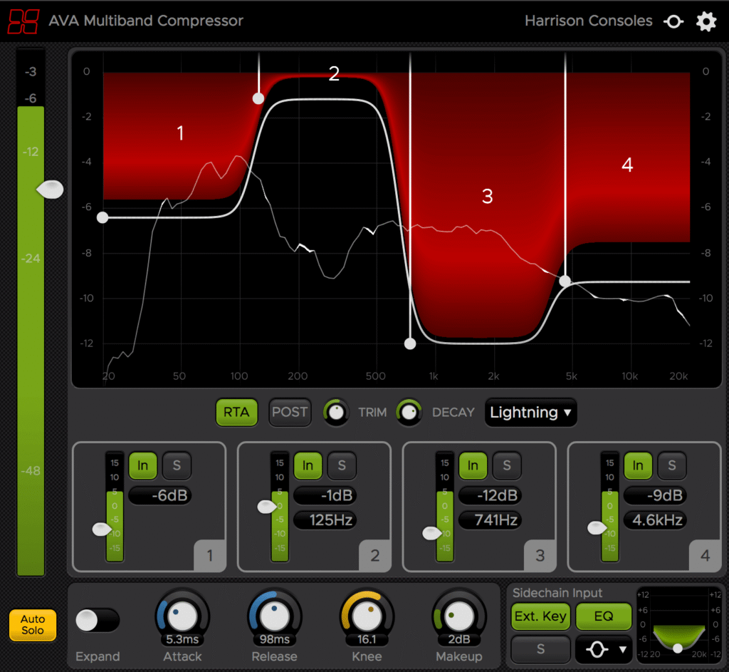 AVA Multiband Compressor by Harrison Consoles on sale for $9.99 USD
