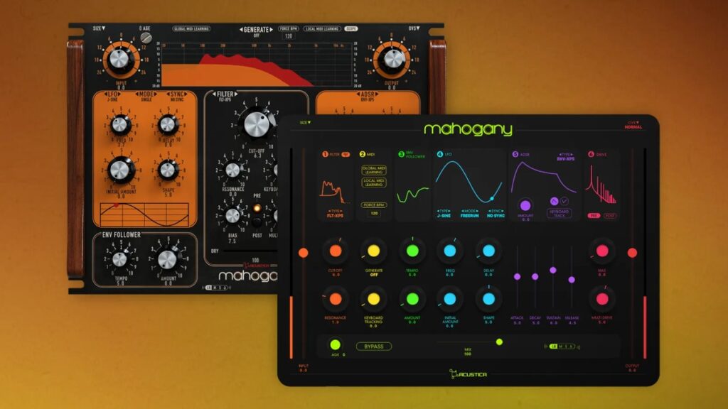 Acustica Audio releases Mahogany filter & drive plugin suite