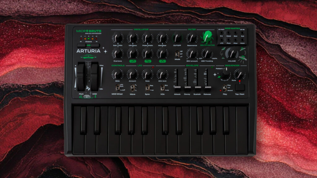 Arturia launches MicroBrute UFO limited edition analog monosynth
