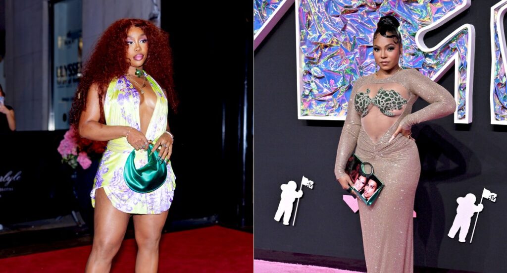 Ashanti Reacts To SZA Wearing Her 2002 BET Awards Leopard Outfit