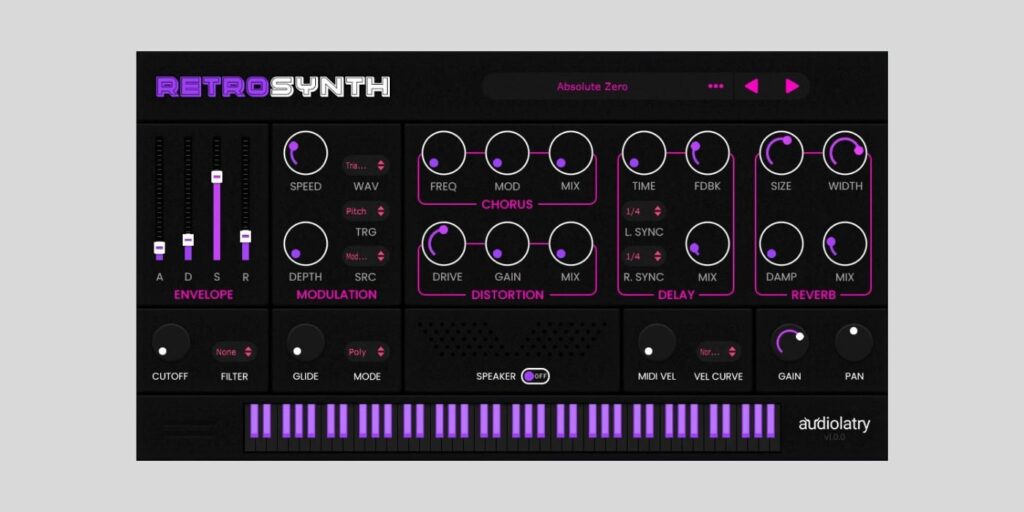 Audiolatry RetroSynth