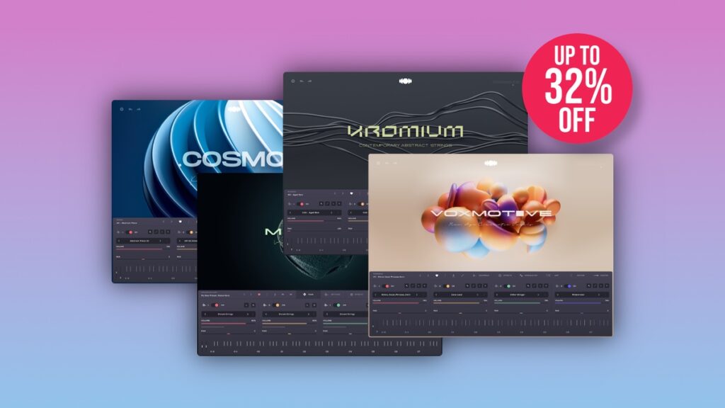 Audiomodern Soundbox Instruments Bundle on sale for $69 USD