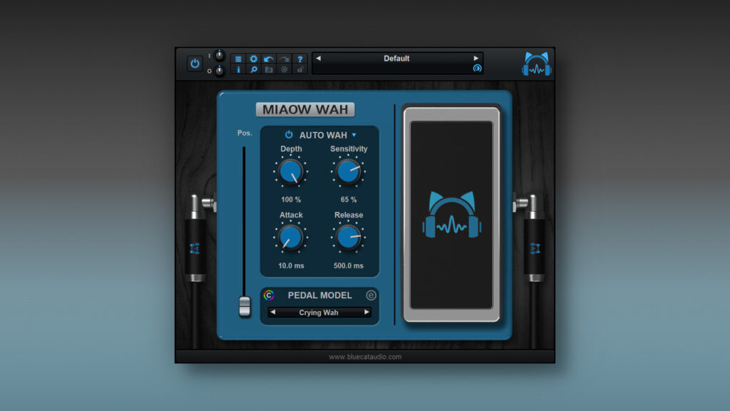 Blue Cat Audio releases Miaow Wah plugin, updates Axiom guitar processor