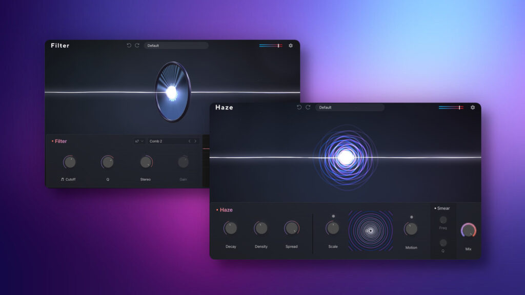 Chorus/phase effect & flexible filter plugins by Lunacy Audio