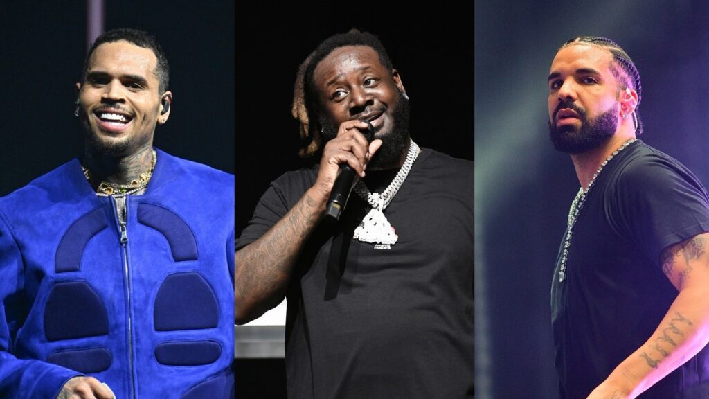 Chris Brown Says T-Pain Is “One Of The GOATs” Amid Drake Drama