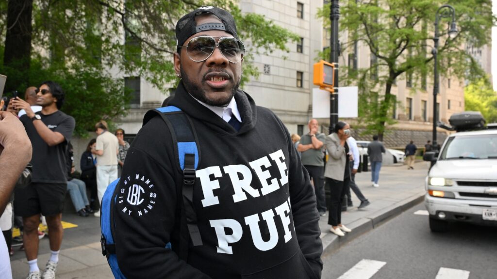 Diddy’s Ally Speaks on Verdict and “A Freako Is Not a R.I… Charlucci Finney, friend of Sean "Diddy" Combs, departs federal court in New York on May 12, 2025.
