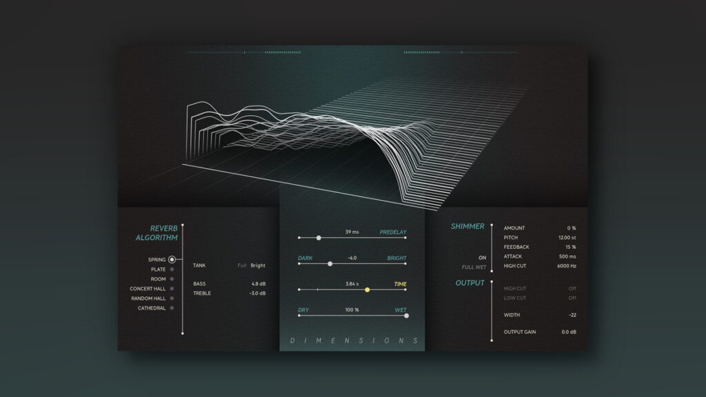 Dimensions algorithmic reverb by Softube on sale at 40% OFF