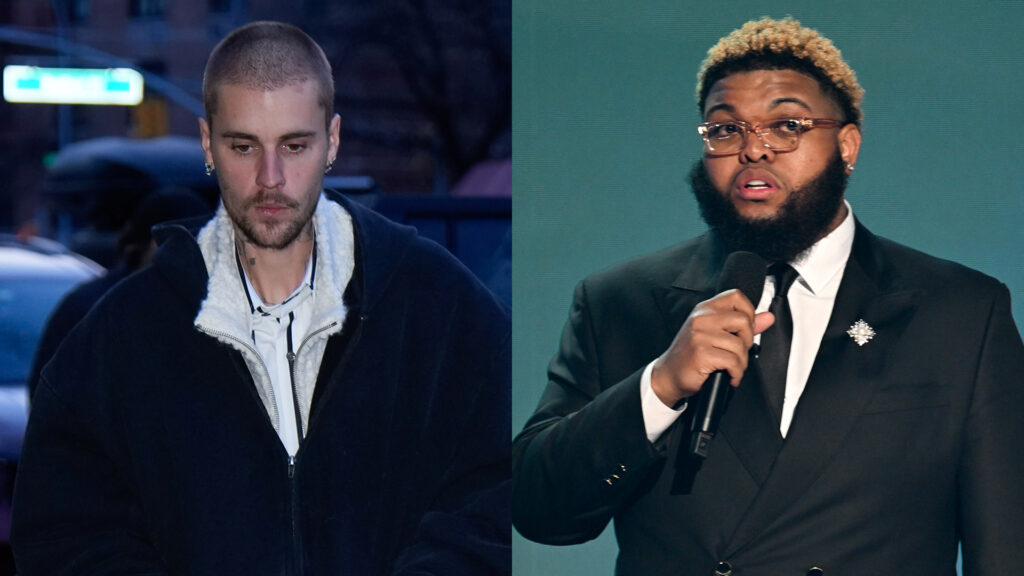 (L-R) Justin Bieber and Druski.