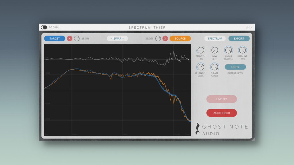 Free EQ Match and IR Generator plugin