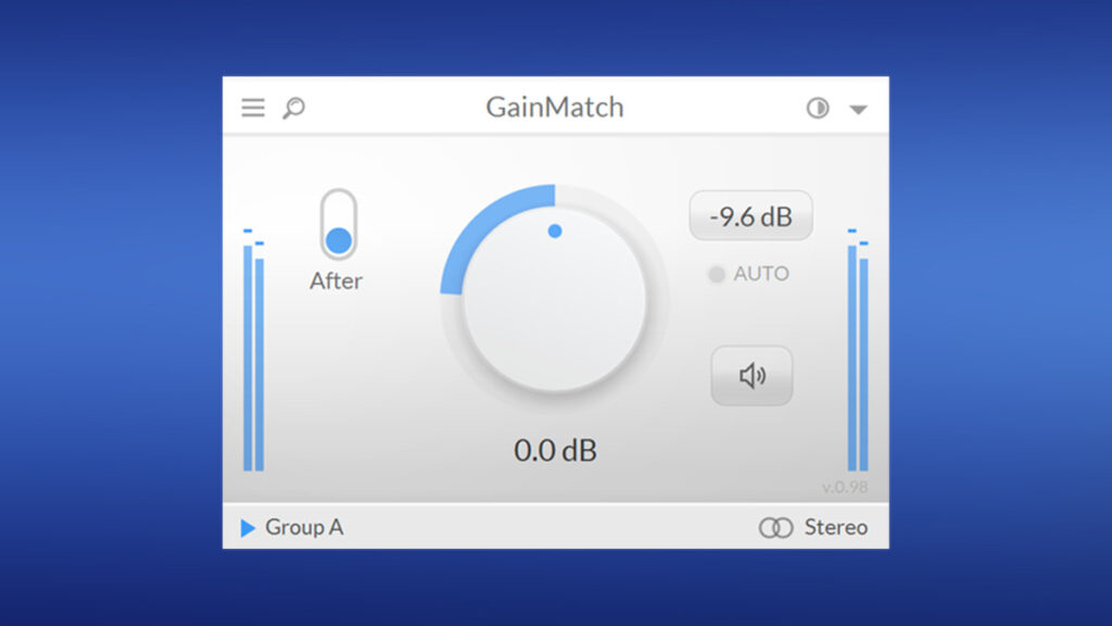GainMatch gain matching plugin by LetiMix on sale for $9 USD