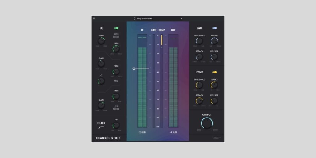 AIR Music Tech Channel Strip