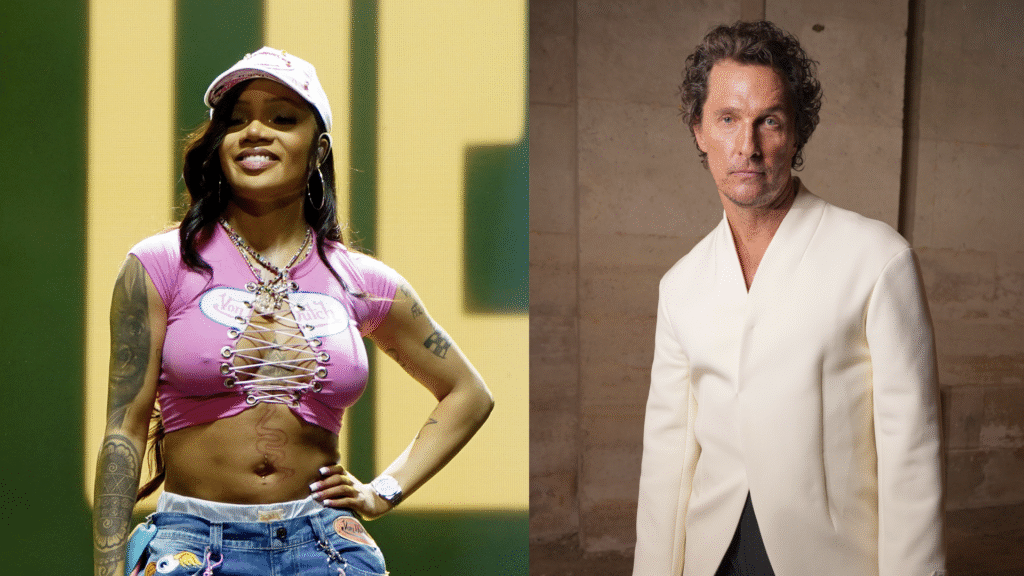 GloRilla Raps About Matthew McConaughey Crush On ‘JACKBOY… KAWS X Clipse LGSEO Tee Box Set 8