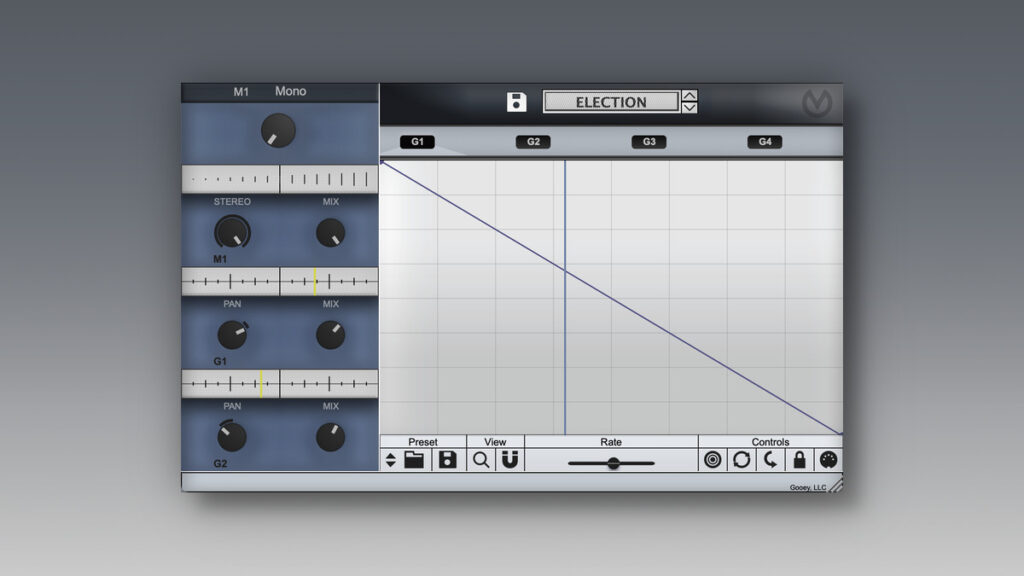 Gooey updates Visage stereo widener & panning plugin to v1.0.8