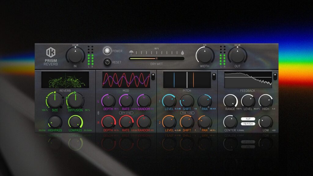 IK Multimedia releases T-RackS 6 Prism Reverb effect plugin