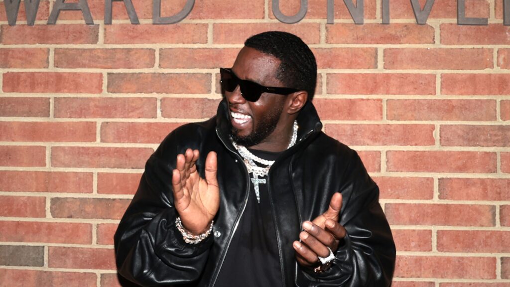 WASHINGTON, DC - OCTOBER 20: Sean "Diddy" Combs attends Sean "Diddy" Combs Fulfills $1 Million Pledge To Howard University At Howard Homecoming – Yardfest at Howard University on October 20, 2023 in Washington, DC.