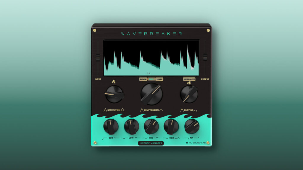 ML Sound Lab releases Wavebreaker multi-effect mixing plugin