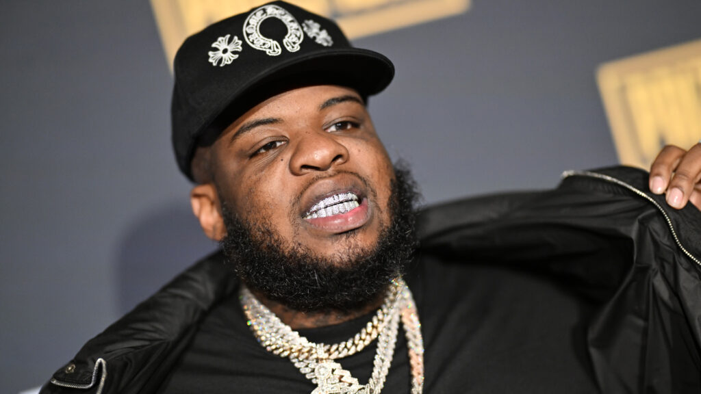 Maxo Kream attends 2024 PrizePicks World Championship.